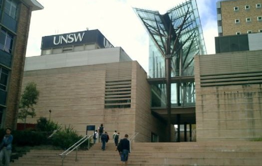 澳大利亚新南威尔士大学 校园一角