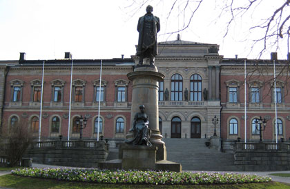瑞典乌普萨拉大学雕像