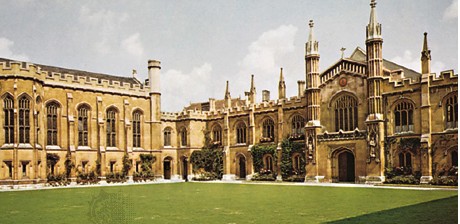 英国剑桥大学 校园景色