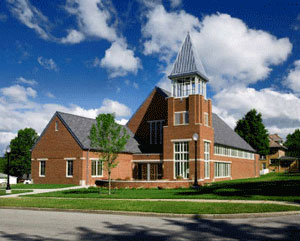 美国谢尔学院校园部格伦约翰逊纪念教堂