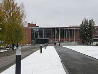 芬兰拉普兰大学校园一角