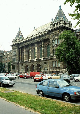 繁华的匈牙利布达佩斯技术与经济大学