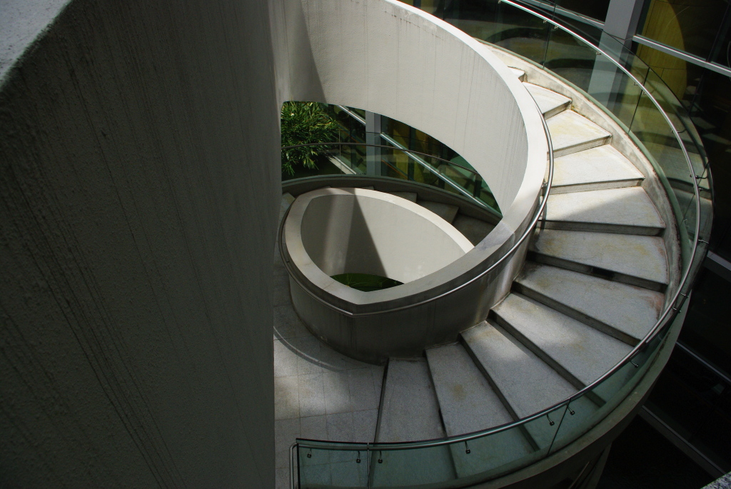 新加坡国立大学螺旋形楼梯