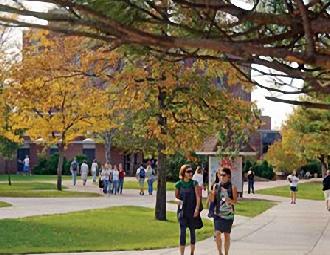 美国纽约州立大学布鲁克波特学院院校风景