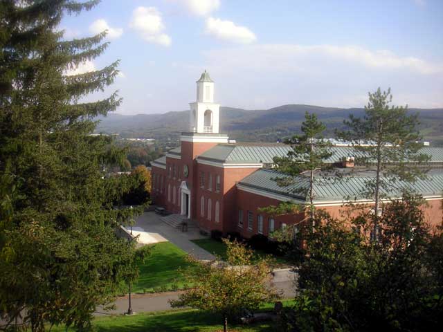 美国纽约州立大学奥尼安他学院角落美景